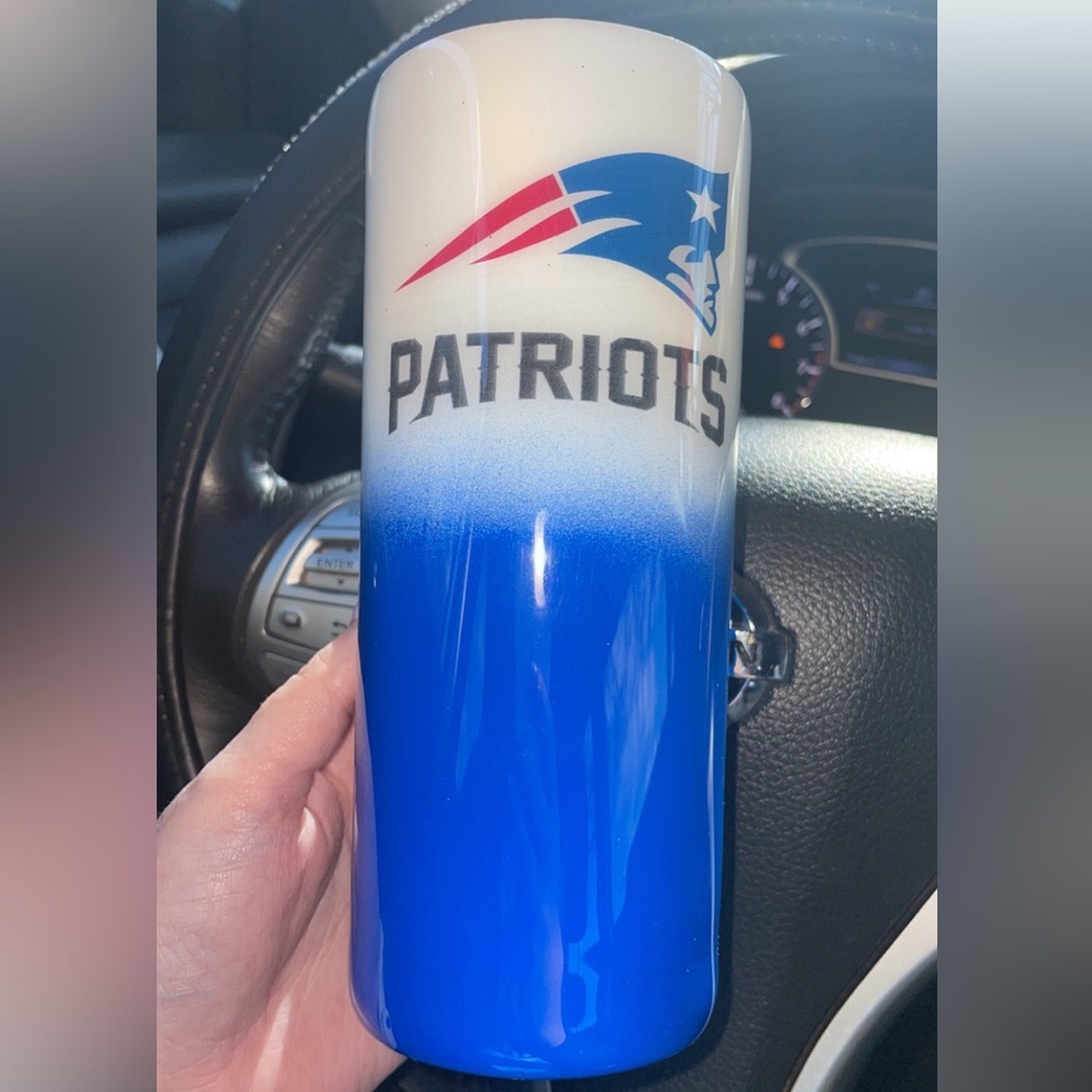 Patriots 20oz Tumbler NEW